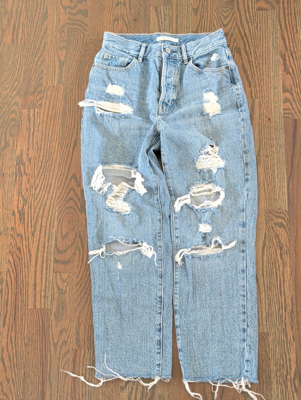 Pac sun Light Blue Distressed Women’s Jeans
